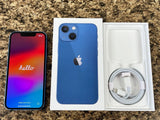 Apple iPhone 13 Mini 256GB Blue Factory Unlocked Open Box