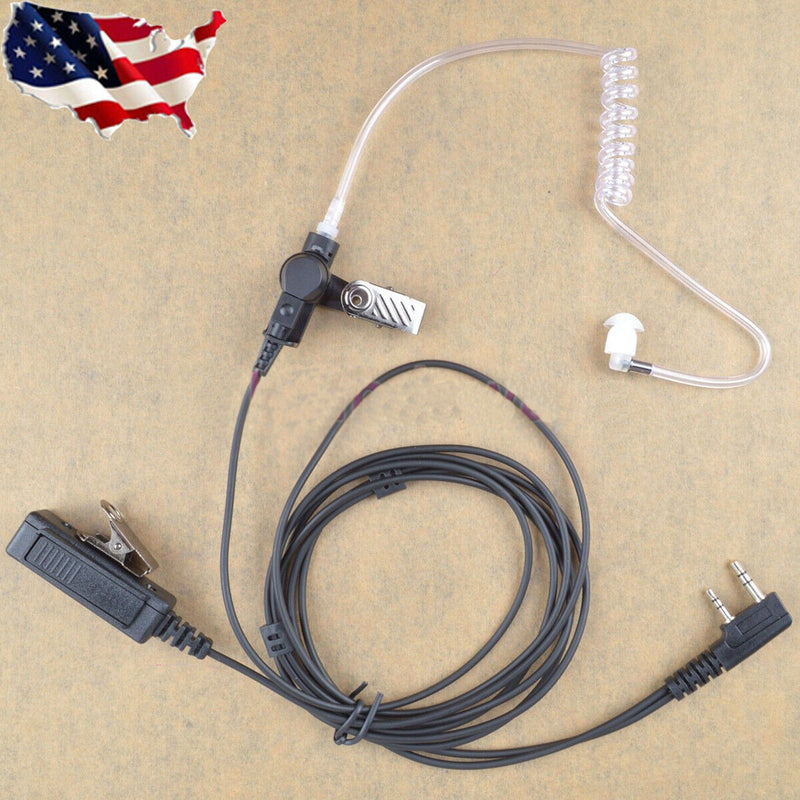 Headset Earpiece Microphone For Kenwood Tk240 Tk250 Tk260 Tk270 Tk3100 Tk3160