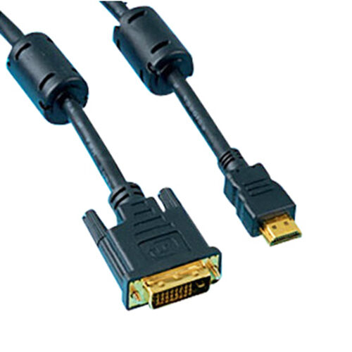 15Ft Premium Dvi Dual Link To Hdmi Cable W/ Ferrite Cores, 28Awg 1080P 3D Hdtv