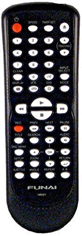 New Remote Nb681Ud Dvd / Vcr Combo Cdv225Fx4 Dv220Fx4 Dv220Fx4A