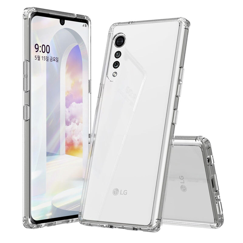 Flex Tpu + Pc Transparent Clear Protector Phone Cover Case Lg Velvet 5G (6.8)