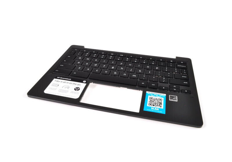 M15728-001 - TOP Cover ASH Gray With Keyboard JET Black US