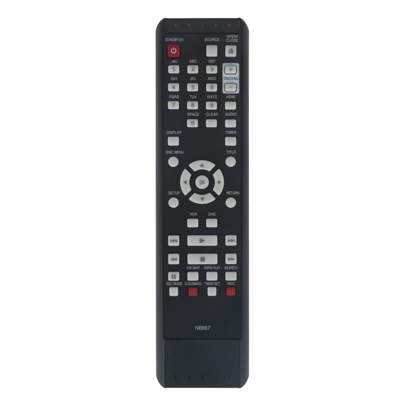 Nb887Ud Nb887 Replace Remote For Magnavox Dvd Vcr Zv427Mg9 Rzv427Mg9 Rzv427Mg9A