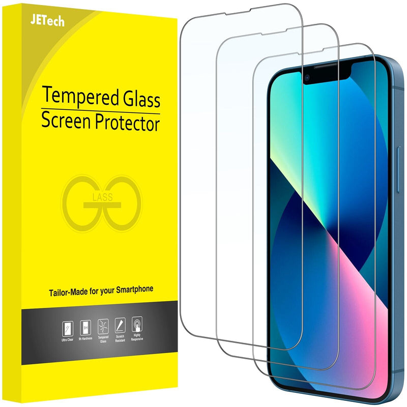 JETech Full Coverage Screen Protector for iPhone 13 mini 5.4-Inch, 3-Pack