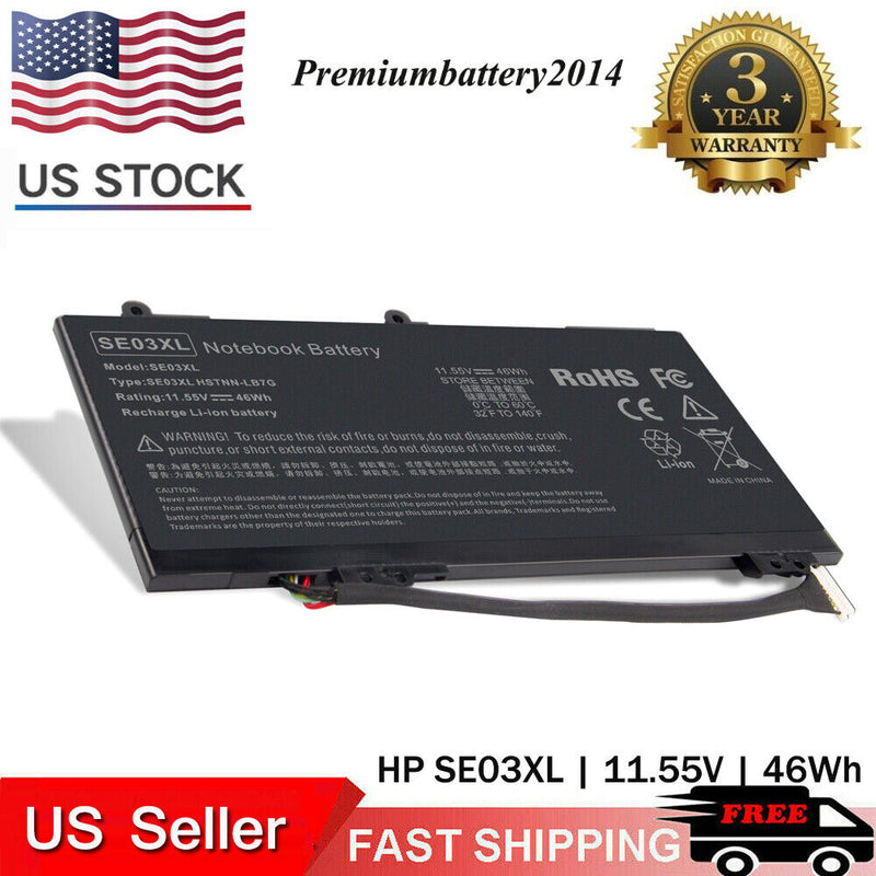 46Wh Se03Xl Battery For Hp Pavilion 14-Al027Tx 14-Al028Tx 14-Al062Nr 14-Av002La