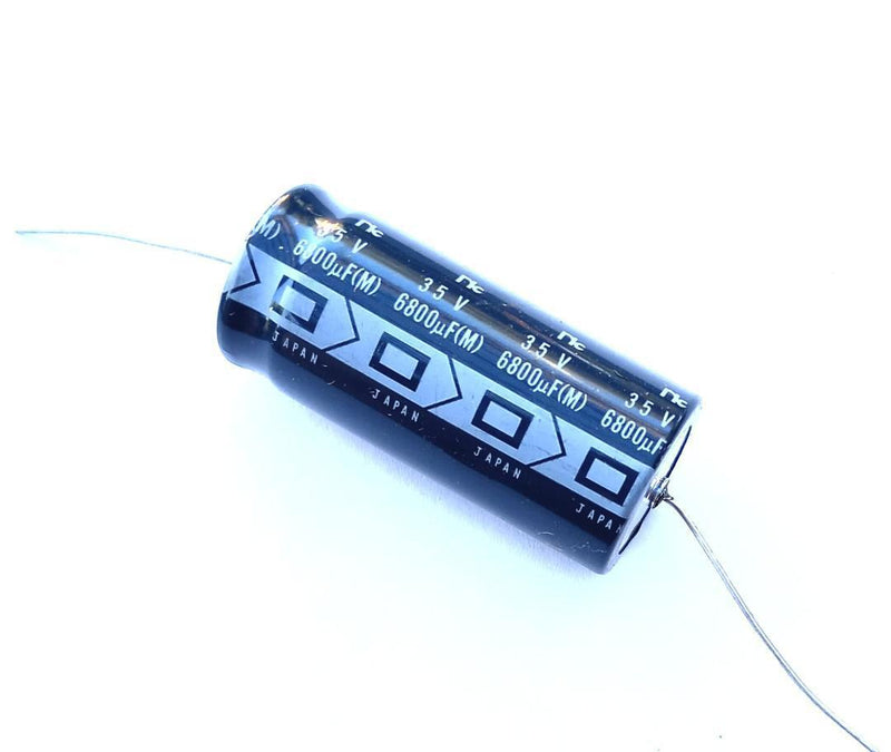 6800Uf 35V, Axial Electrolytic Capacitor - Lot Of 10