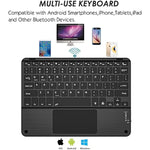 2 In 1 Bluetooth Wireless Keyboard With Touchpad Case For 9 9 7 10 1 10 2 10 5 10 9 11 Tablets
