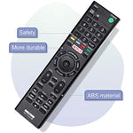 Universal Remote Control for All Sony bravia LCD LED HD Smart TV Remote, with Netflix Buttons