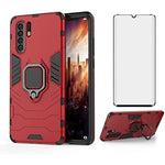 Phone Case For Huawei P30 Pro With Tempered Glass Screen Protector