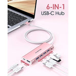 3 3Ft Long Cable Usb C Multiport Hub With 4K Hdmi Compatible 2023 2016 Macbook Pro New Mac Air Imac Mac Mini