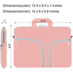 11.6 12.3 inch Neoprene Laptop Case Bag Handle Compatible with Acer Chromebook r11/HP Stream/Samsung/ASUS C202 L210 / Microsoft Surface Pro 7/3/4/5/6/Dell 32