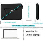 Protective Soft Padded Computer Carrying Bag for 14 15.6 Laptops 1296