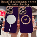 Cute Love Heart Soft Back Cover Raised Full Camera Lens Protection Case for iPhone 14 Pro Max 542