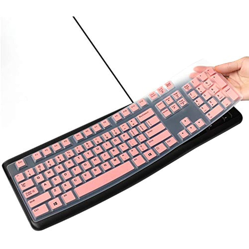 Silicone Keyboard Cover Skin For Logitech K120 Mk120