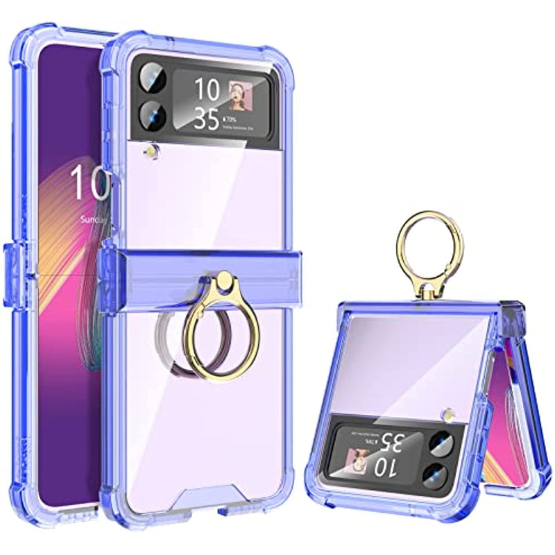 Hinge Protection Clear Samsung Flip 4 Case