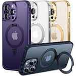 Invisible Stand Magnetic Case For Iphone 14 Pro
