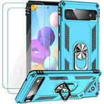 Google Pixel 6A Case With Tempered Glass Screen Protector