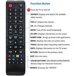 Universal Remote Control for Samsung-TV-Remote All Samsung LCD LED HDTV 3D Smart TVs Models
