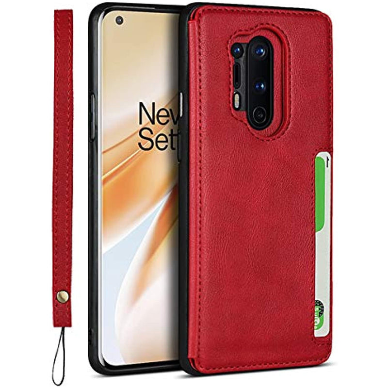 Magnetic Durable Shockproof Phone Back Cover With Lanyard For Oneplus 8 Pro