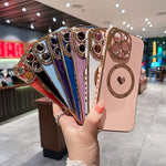 Cute Love Heart Soft Back Cover Raised Full Camera Lens Protection Case for iPhone 14 Pro Max 551