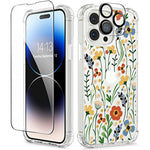 Iphone 14 Pro Case With Screen Protector Camera Lens Protector