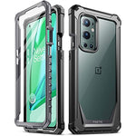 Oneplus 9 Pro 5G Built In Screen Protector Work With Fingerprint Id Full Body Hybrid Shockproof Bumper Cover Case