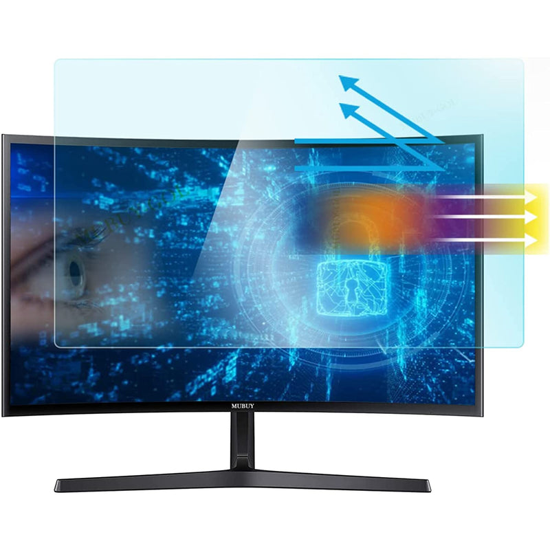 Anti Glare Screen Protector Fit Diagonal 27 Desktop Standard Or Curved Monitor 16 9 Widescreen