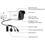 4K Outdoor Security Camera IP66 Weatherproof RLC-810A Bundle with RLC-820A