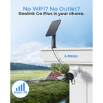Outdoor Wireless 4G LTE Cellular Security Camera 4MP Talk Go Plus/Duo 4G+SP Bundle
