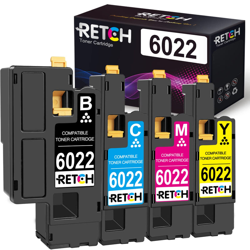 Toner Cartridge Replacement For Xerox Workcentre 6027 6025 Phaser 6022 6020 Printer 1 Black 106R02759 1 Cyan 106R02756 1 Magenta 106R02757 1 Yellow 106R0275