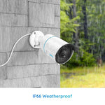 5MP PoE Outdoor Security Camera 100ft Night Vision Up to 256GB SD Card