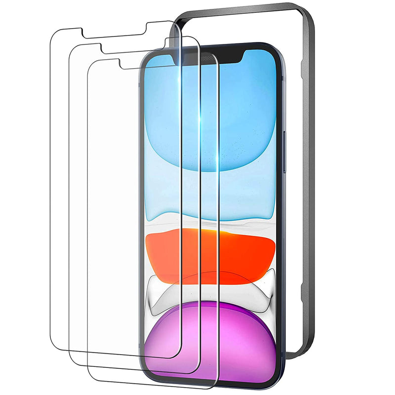 Youmaker Glass Screen Protector Compatible With Iphone 12 12 Pro With Installation Alignment Frame Tempered Glass Film For Iphone 12 12 Pro 6 1 Inch 3 Packs