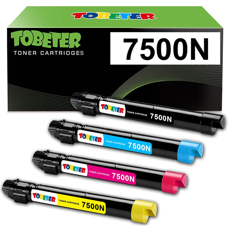 Toner Cartridge Replacement For Xerox 7500 106R01439 106R01436 106R01437 106R014386 For Phaser 7500N 7500Dn 7500Ydn 7500Dt 7500Yd 7500Dx Printer 4 Pack High Yi
