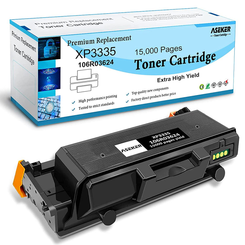 Toner Cartridge 3330 3335 3345 High Yield 15000 Pages 106R03624 For Xerox Workcentre 3335 3335Dni 3345 3345Dni Phaser 3330 3330Dni Printer