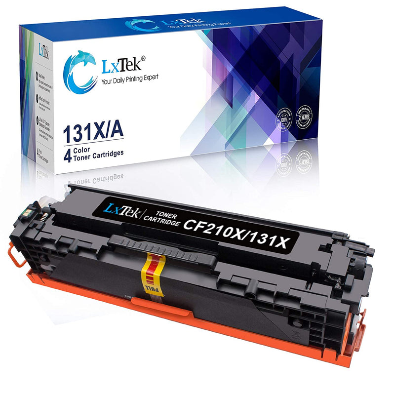 Toner Cartridges Replacement For Hp 131X Cf210X 131A Cf210A Compatible With Laserjet Pro M251Nw M276Nw Printer High Yield 1 Black