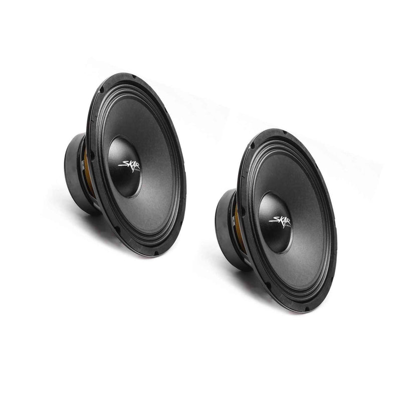 2 New Skar Audio Fsx10 4 10 Inch 4 Ohm 400W Max Car Pro Audio Speakers Pair