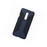 New Oem Speck Presidio Grip Eclipse Blue Carbon Black Case For Oneplus 7 Pro