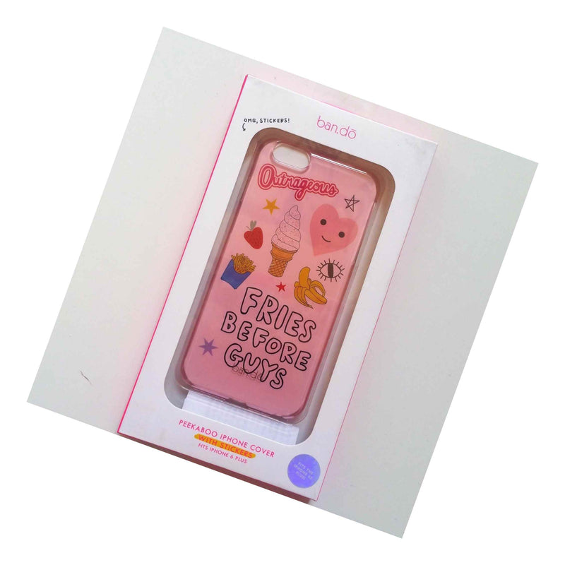 Ban Do Iphone 6 Plus 6S Plus Bando Peekaboo Case W Stickers Brand New