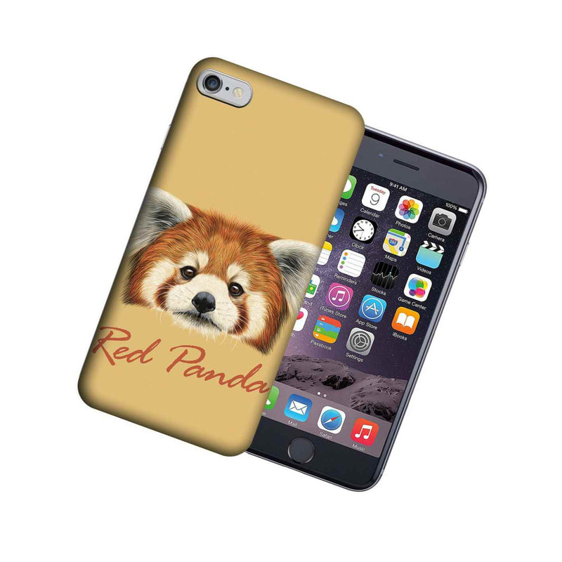 Mundaze Apple Iphone 7 8 4 7 Design Case Red Panda Realistic Art Cover