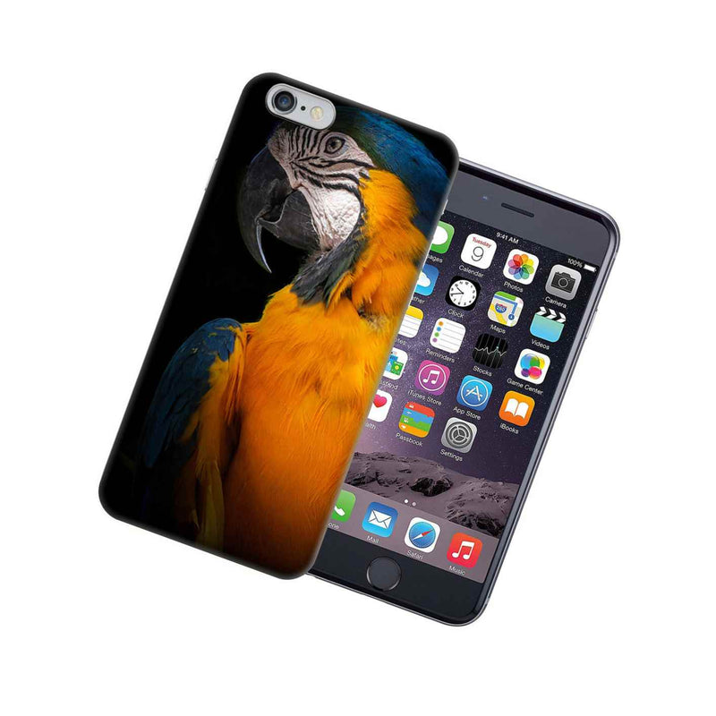For Apple Iphone 6S Iphone 6 4 7 Blue Yellow Macaw Bird Design Phone Case Cover