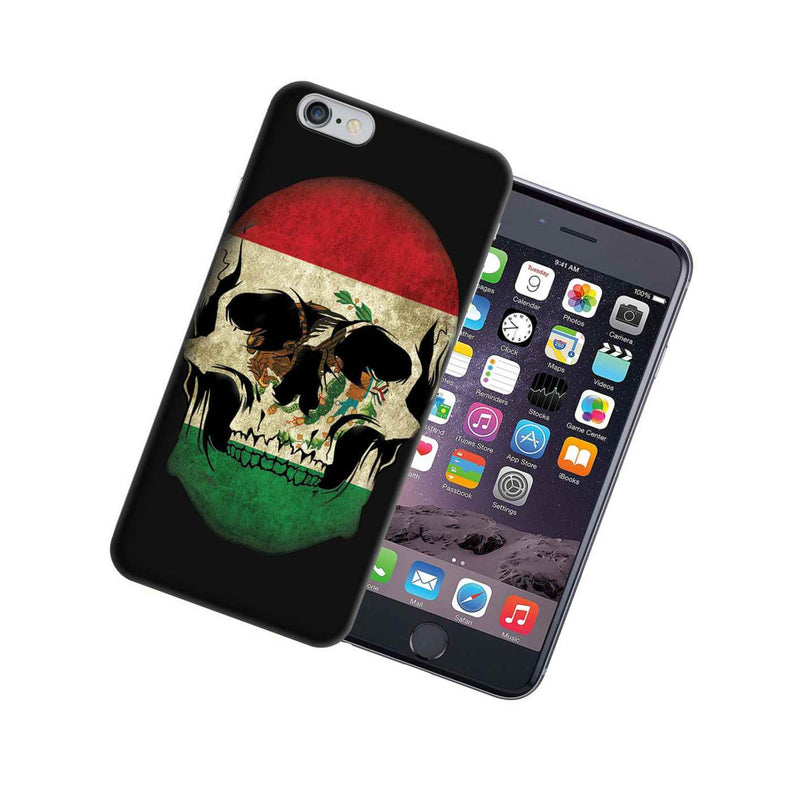 For Apple Iphone 6S Iphone 6 4 7 Mexico Flag Skull Design Tpu Gel Case Cover