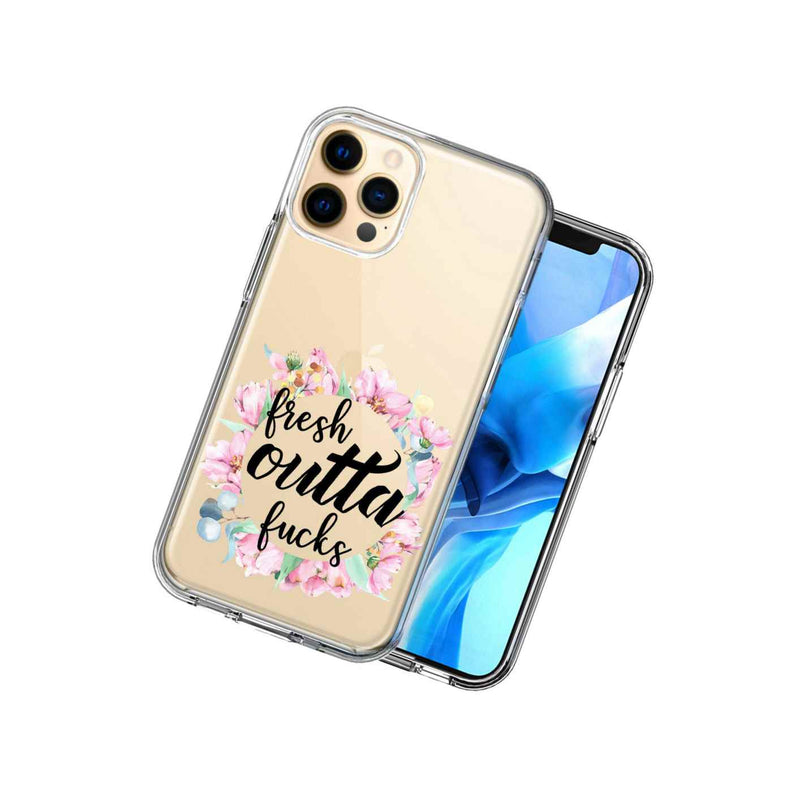 For Apple Iphone 12 Pro Fresh Outta Fs Design Double Layer Phone Case Cover