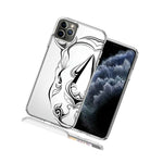 For Apple Iphone 12 Mini Abstract Rhino Design Double Layer Phone Case Cover