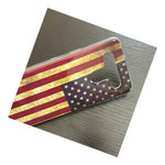 For Lg Stylo 6 Ultra Thin Tpu Rubber Skin Case Cover Red Usa American Flag