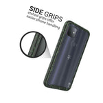 Black Trim Green Dots Heavy Duty Cover Phone Case For Tcl T Mobile Revvl 4 Plus