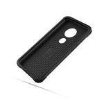 For Moto G7 Case Heavy Duty Military Grade Rugged Phone Protection Cover Black