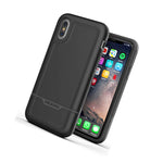 Apple Iphone X Dual Layer Tough Case W Screen Protector Encased Rb45Bk Black