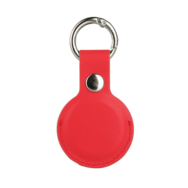 Pu Leather Air Tag Premium Quality Cover Red