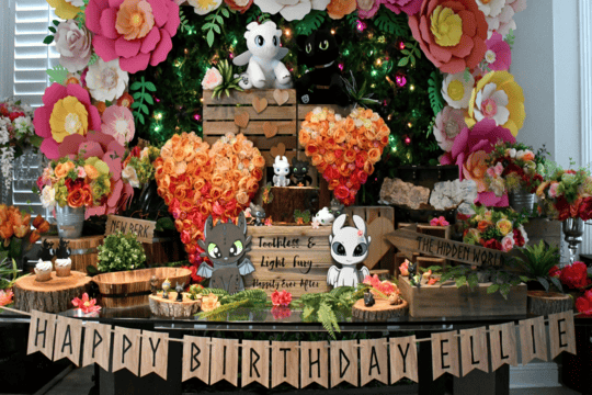 10 Creative Decoration Ideas for How to Train Your Dragon Birthday Party
