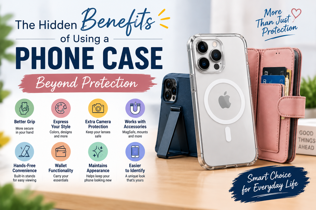 The Hidden Benefits of Using a Phone Case Beyond Protection